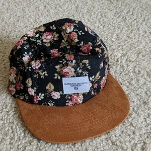 Profound Aesthetic Company Floral 5 Panel Cap